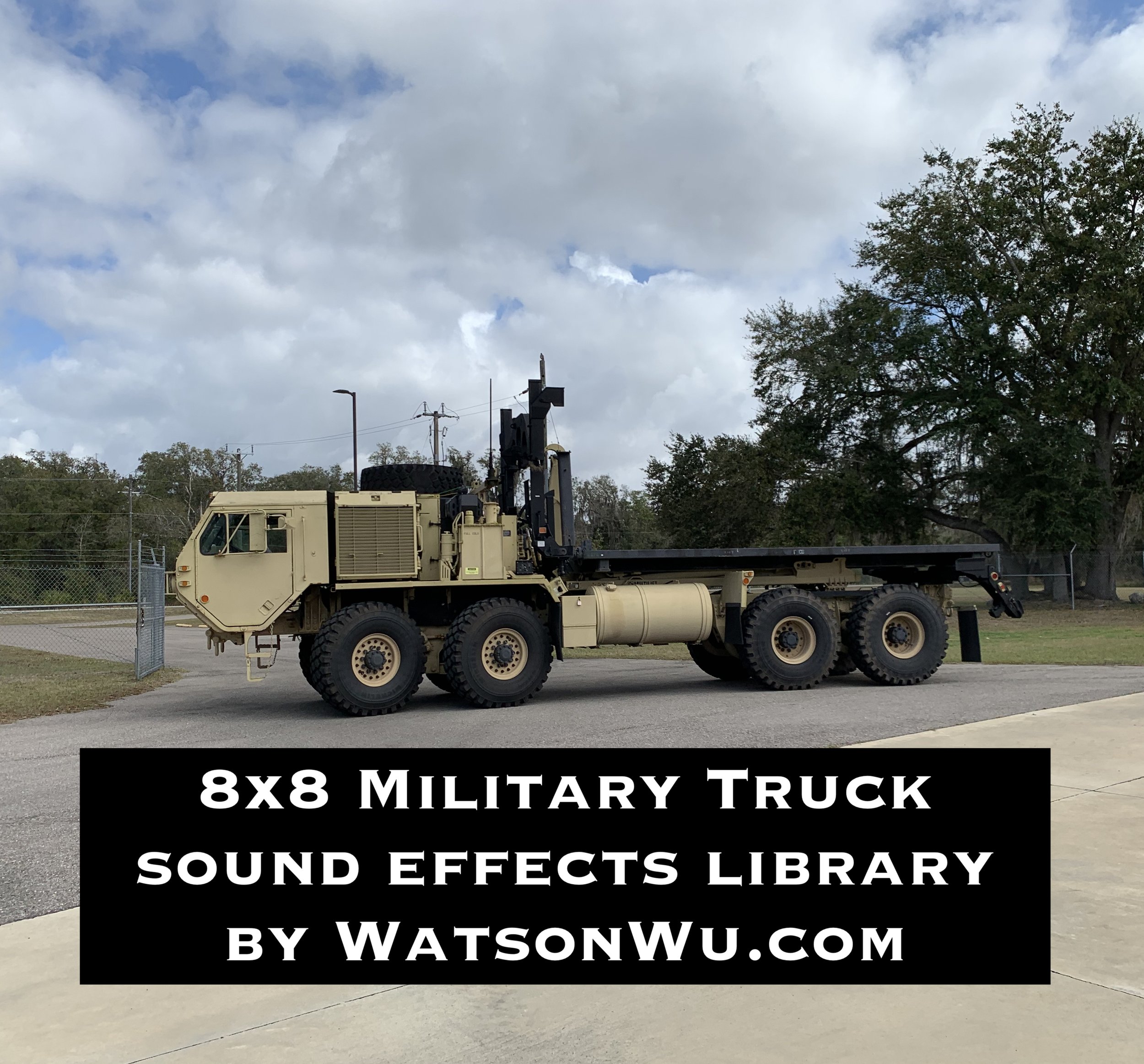 8x8 Military Truck — Watson Wu dot com
